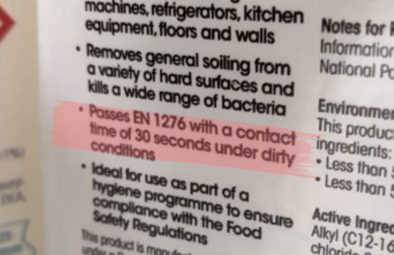 3 questions the EHO will ask about your sanitiser 2 sanitiser contact time